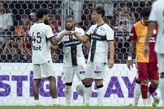 Galatasaray v Rennes - Friendlies ISTANBUL, TURKIYE - AUGUST 2: Players of Rennes celebrate after a goal during friendlies between Galatasaray and Rennes at RAMS Park in Istanbul, Turkiye on August 2, 2026. Arife Karakum Anadolu Istanbul Turkey. Editorial use only. Please get in touch for any other usage.  Copyright: x2026xAnadoluxArifexKarakumx