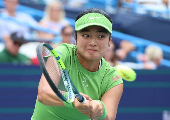 August 2, 2026, Washington, Columbia, USA: ALEXANDRA EALA of Philippines during the match against J. Pegula of USA in the final of Mubadala Washington DC, USA. Washington USA - ZUMAc278 20260802_zsp_c278_003 Copyright: xMarcinxCholewinskix