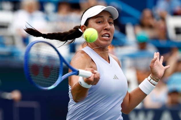Mubadala Citi DC Tennis Open Jessica Pegula of USA in action against Alexandra Eala of the Philippines during their Women™s Final match at the Mubadala Citi DC Open, in Washington, DC, USA, 02 August 2026. WASHINGTON DC UNITED STATES  Copyright: xWILLxOLIVERx