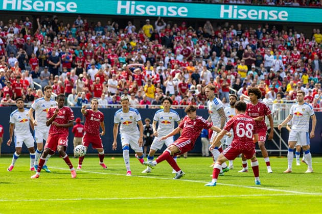 Football, Premier League Summer Series, Liverpool FC v Leeds United