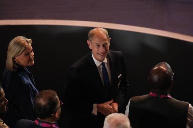 Sport Bilder des Tages HRH Prince Edward, Duke of Edinburgh & Sophie, Duchess of Edinburgh in the Royal Box. Glasgow 2026 Commonwealth Games, Day Eleven, Glasgow, Scotland, UK - 02 Aug 2026Glasgow Scotland United Kingdom  Copyright: xStuartxWallace Shutterstockx 17032190f