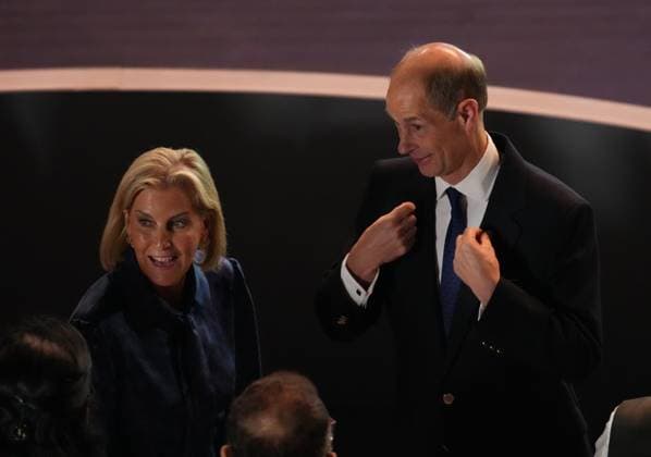 HRH Prince Edward, Duke of Edinburgh & Sophie, Duchess of Edinburgh in the Royal Box. Glasgow 2026 Commonwealth Games, Day Eleven, Glasgow, Scotland, UK - 02 Aug 2026Glasgow Scotland United Kingdom  Copyright: xStuartxWallace Shutterstockx 17032190h