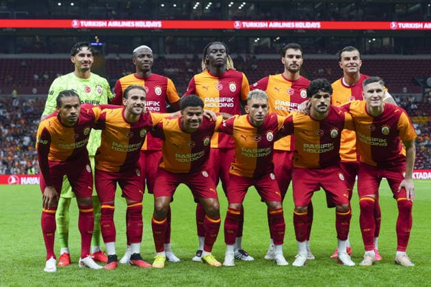Galatasaray v Rennes - Friendlies ISTANBUL, TURKIYE - AUGUST 2: Players of Galatasaray pose for a team photo ahead of friendlies between Galatasaray and Rennes at RAMS Park in Istanbul, Turkiye on August 2, 2026. Arife Karakum Anadolu Istanbul Turkey. Editorial use only. Please get in touch for any other usage.  Copyright: x2026xAnadoluxArifexKarakumx