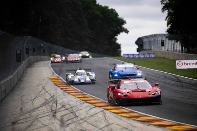 AUTO - IMSA - ROAD AMERICA 2026 62 RIGON Davide (ita), SERRA Daniel (bra), Risi Competizione, Ferrari 296 GT3 Evo, action during the Motul SportsCar Endurance Grand Prix, 8th round of the 2026 IMSA WeatherTech SportsCar Championship, from July 31 to August 2, 2026 on the Road America Circuit in Elkhart Lake, Wisconsin, United States of America - Elkhart LakeUnited States  Copyright: xFabrizioxBoldonix