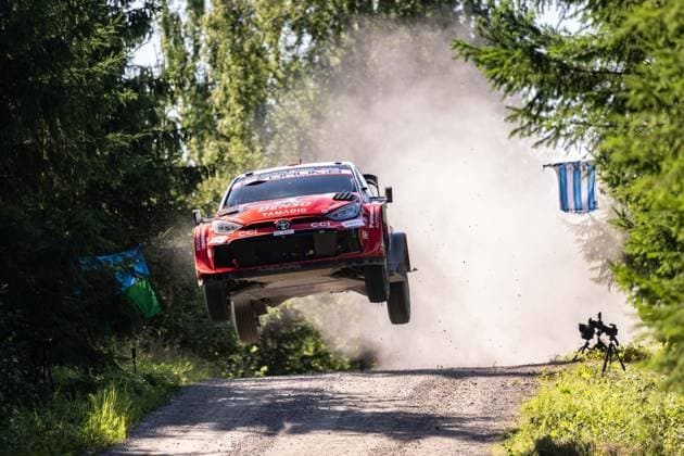August 2, 2026, JyvoÂ¤Skylo, Finland: The Driver Takamoto Katsuta And Co-Driver Aaron Johnston Of Team Toyota Gazoo Racing Wrt, Toyota Gr Yaris Rally1They Face 4th The Day Of The Race During Fia World Rally Championship WRC, Motorsport Rallye, WM Secto Rally Finland 2026 2026 02 August JyvoÂ¤skyloÂ¤, Finland JyvoÂ¤Skylo Finland - ZUMAb336 20260802_zsp_b336_008 Copyright: xLucaxBarsalix