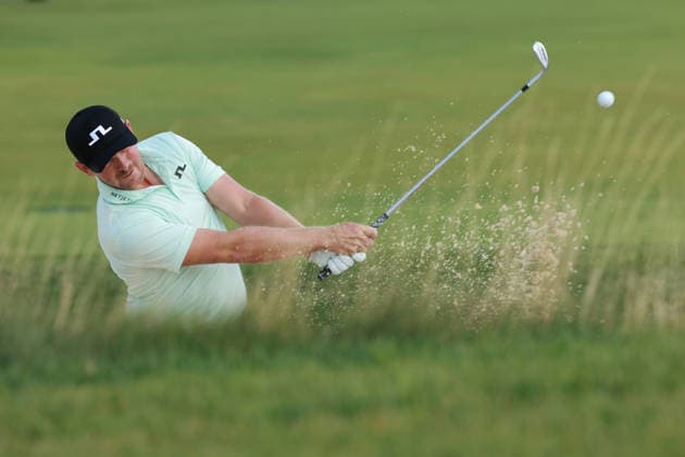 Rocket Classic DETROIT, MICHIGAN - AUGUST 2: Matt Wallace of England hits out of the bunker toward the 17th green during the final round of the Rocket Classic 2026 at the Detroit Country Club in Detroit, Michigan, MI, USA Sunday, August 2, 2026. Detroit Michigan United States  Copyright: xJorgexLemusx originalFilename:lemus-rocketcl260802_npHGC.jpg