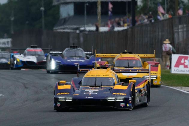 August 2, 2026, Elkhart Lake, Wisconsin, USA: The 6 Porsche Penske Motorsport, Porsche 963, GTP, driven by Laurens Vanthoor and Kevin Estre, during the opening laps of the IMSA 6 hour sportscar race at Road America. Elkhart Lake USA - ZUMAd212 20260802_zsp_d212_008 Copyright: xRichardxDolex