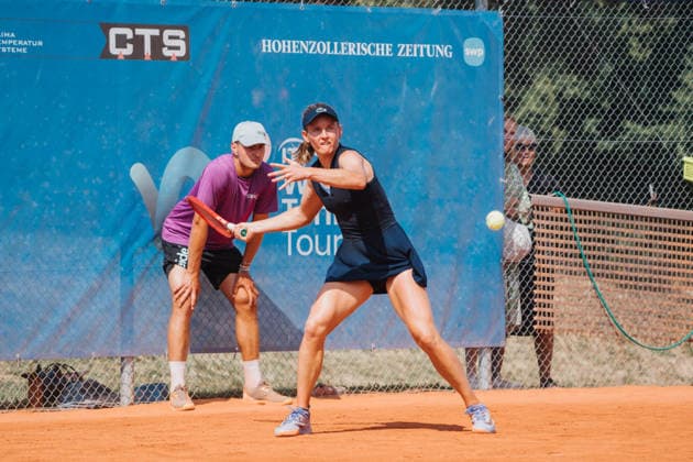 Fiona Ferro, Tennis, 27. CTS Ladies Open Hechingen, 02.08.2026, Tennis, 27. CTS Ladies Open Hechingen, 02.08.2026, Hechingen *** Fiona Ferro, Tennis, 27th CTS Ladies Open Hechingen, August 2, 2026, Tennis, 27th CTS Ladies Open Hechingen, August 2, 2026, Hechingen Copyright: xEibner-Pressefoto MaxxVogelx EP_MVL