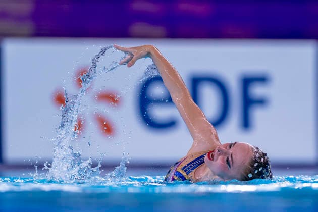 France, Paris, Centre Aquatique Olympique Metropole du Grand Paris, 03.08.2026, European Aquatics Championships Artistic Swimming, Day 4, Womens Solo Free Final, Klara Bleyer of Germany, Photo by Eibner Pressefoto Tino Henschel European Aquatics Championships Artistic Swimming, Day 4, Womens Solo Free Final Paris *** France, Paris, Centre Aquatique Olympique Metropole du Grand Paris, August 3, 2026, European Aquatics Championships – Artistic Swimming, Day 4, Women’s Solo Free Final, Klara Bleyer of Germany, Photo by Eibner Pressefoto Tino Henschel European Aquatics Championships Artistic Swimming, Day 4, Women’s Solo Free Final, Paris Copyright: xEibnerxPressefotox