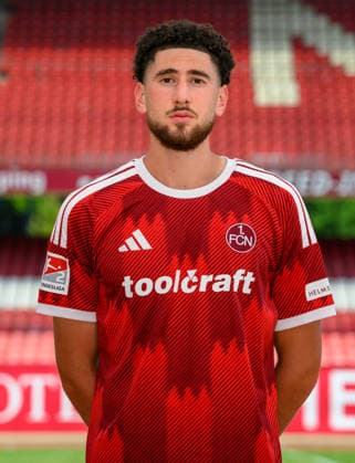 30.07.2026 - 1. FC Nürnberg FCN ( Club ) - 2. Fussball Bundesliga BL - Saison 2026 2027 - Fototermin Porträttermin Vorstellung Präsentation Pressetermin - - xwoxzix - Einzelbild Einzelfoto Portrait Porträt Kopfbild - Khalid Abu El Haija (44, 1. FC Nürnberg FCN ) *** July 30, 2026 1 FC Nuremberg (FCN) Club 2 Soccer Bundesliga (BL) 2026–2027 Season Photo Shoot Portrait Session Introduction Presentation Press Event xwoxzix Single Image Individual Photo Portrait Headshot Khalid Abu El Haija 44, 1 FC Nuremberg FCN