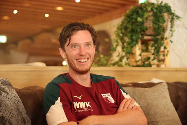 Football, Bundesliga 1, FC Augsburg, training camp, press conference