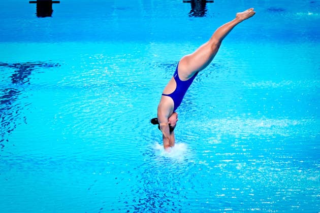 European Aquatics Championship 2026 - Preliminary Women s 10m Platform Valeria Angelina Antolino Pacheco from Spain during the preliminary women s 10m platform at the European Aquatics Championship on August 3rd, 2026 in Saint Denis, Paris, France. Photo by Tomas Stevens ABACAPRESS.COM Saint Denis France  Copyright: xStevensxTomas ABACAx