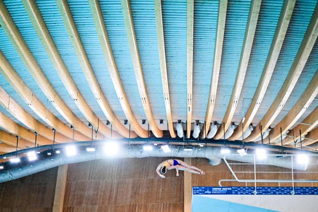 European Aquatics Championship 2026 - Preliminary Women s 10m Platform Ana Carvajal San Miguel from Spain during the preliminary women s 10m platform at the European Aquatics Championship on August 3rd, 2026 in Saint Denis, Paris, France. Photo by Tomas Stevens ABACAPRESS.COM Saint Denis France  Copyright: xStevensxTomas ABACAx