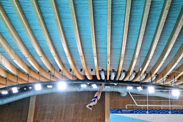 European Aquatics Championship 2026 - Preliminary Women s 10m Platform Ana Carvajal San Miguel from Spain during the preliminary women s 10m platform at the European Aquatics Championship on August 3rd, 2026 in Saint Denis, Paris, France. Photo by Tomas Stevens ABACAPRESS.COM Saint Denis France  Copyright: xStevensxTomas ABACAx