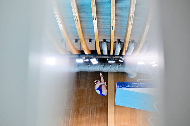 European Aquatics Championship 2026 - Preliminary Women s 10m Platform Valeria Angelina Antolino Pacheco from Spain during the preliminary women s 10m platform at the European Aquatics Championship on August 3rd, 2026 in Saint Denis, Paris, France. Photo by Tomas Stevens ABACAPRESS.COM Saint Denis France  Copyright: xStevensxTomas ABACAx