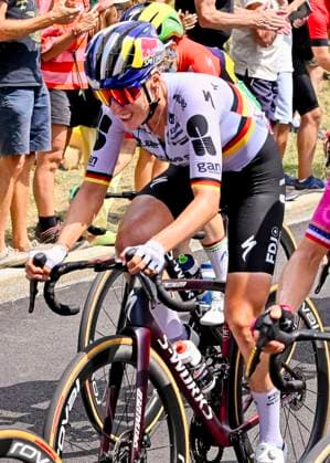 03.08.2026 --- Col de la Faucille, Frankreich --- Radsport --- Tour De France Femmes --- 3. Etappe von Genf Passy nach Poligny --- --- Die deutsche Meisterin Franziska Koch (FDJ United-Suez) am Col de la Faucille Tour De France Femmes stage 3 *** August 3, 2026 Col de la Faucille, France Cycling Tour de France Femmes Stage 3 from Geneva-Passy to Poligny German champion Franziska Koch of FDJ United Suez on the Col de la Faucille, Tour de France Femmes Stage 3