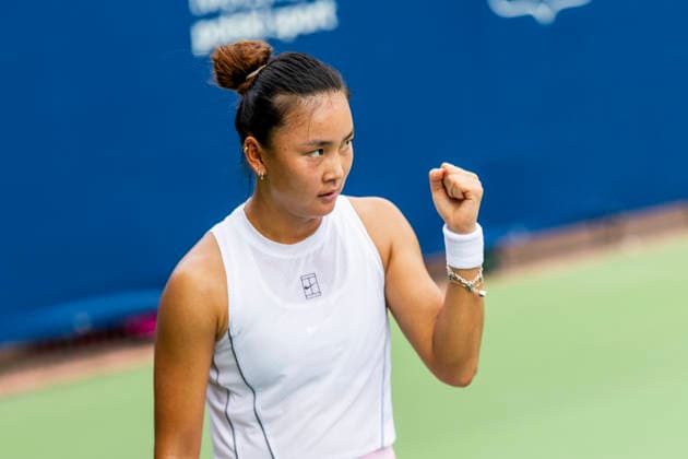 Warsaw T-Mobile Polish Open 2026 Yue Yuan on the first day of the WTA, Tennis Damen 125 Warsaw T-Mobile Polish Open tennis tournament in Warsaw, Poland, on 3 August 2026. Warsaw Poland  Copyright: xAndrzejxIwanczukx originalFilename:iwanczuk-warsawtm260803_npEh9.jpg