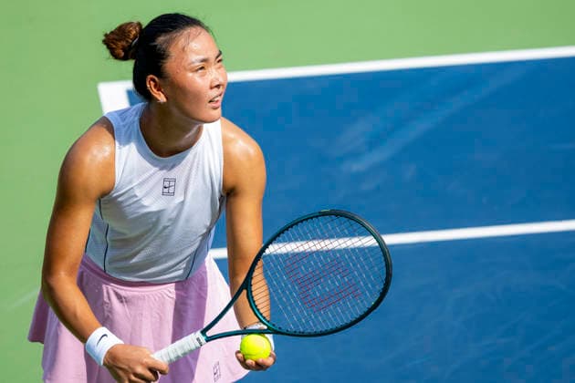 Warsaw T-Mobile Polish Open 2026 Yue Yuan on the first day of the WTA, Tennis Damen 125 Warsaw T-Mobile Polish Open tennis tournament in Warsaw, Poland, on 3 August 2026. Warsaw Poland  Copyright: xAndrzejxIwanczukx originalFilename:iwanczuk-warsawtm260803_npb3r.jpg