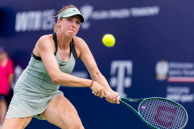Warsaw T-Mobile Polish Open 2026 Linda Fruhvirtova on the first day of the WTA, Tennis Damen 125 Warsaw T-Mobile Polish Open tennis tournament in Warsaw, Poland, on 3 August 2026. Warsaw Poland  Copyright: xAndrzejxIwanczukx originalFilename:iwanczuk-warsawtm260803_npZyX.jpg
