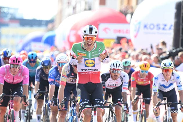 03-08-2026 Tour De Pologne; Tappa 01 Gdynia - Koszalin; 2026, Lidl - Trek; Milan, Jonathan; Koszalin; 