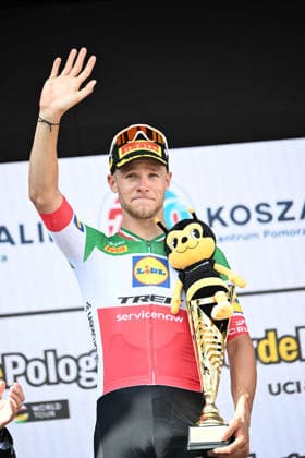03-08-2026 Tour De Pologne; Tappa 01 Gdynia - Koszalin; 2026, Lidl - Trek; Milan, Jonathan; Koszalin; 