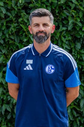 03.08.2026, Porträttermin 2026 2027 beim FC Schake 04, 1. Bundesliga, , Trainer Miron Muslic (FC Schalke 04). Gelsenkirchen Veltins Arena NRW Deutschland xRHR-FOTO DEx *** August 3, 2026, Photo shoot for the 2026–2027 season at FC Schalke 04, Bundesliga 1, , Coach Miron Muslic, FC Schalke 04, Gelsenkirchen, Veltins Arena, North Rhine-Westphalia, Germany, xRHR, PHOTO DEx Copyright: DennisxEwert RHR-FOTOx RHR-FOTO DE