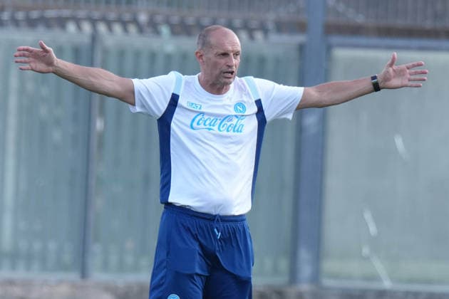 Football, Italy, SSC Napoli, training camp