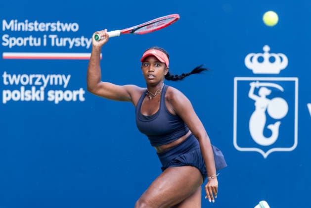 Warsaw T-Mobile Polish Open WTA, Tennis Damen 125 Alana Smith during Warsaw T-Mobile Polish Open WTA 125 tennis tournament in Warsaw, Poland, on August 3, 2026 Warsaw Poland  Copyright: xFotoxOlimpikx originalFilename:jastrzebowski-warsawtm260803_npFLS.jpg