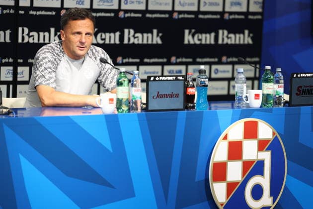 Football, Champions League qualifiers, GNK Dinamo Zagreb, press conference