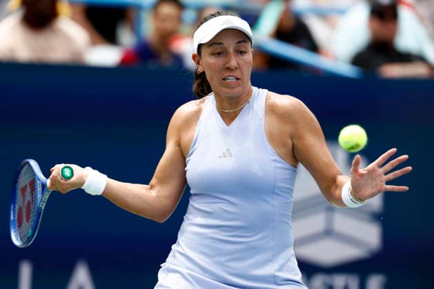 Washington DC Open tennis tournament Jessica Pegula of the USA in action against Alexandra Eala of the Philippines during their Women™s Final match at the Washington DC Open tennis tournament, in Washington, DC, USA, 03 August 2026. WASHINGTON DC UNITED STATES  Copyright: xWILLxOLIVERx