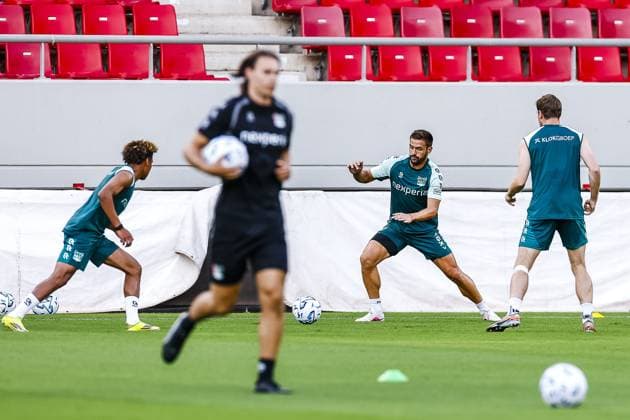 Athens , 03-08-2026 , Stadio Georgios Karaiskakis , third qualifying round of the Champions League , season 2026 2027 , training NEC in Athens , picture shows , Dusan Tadic Training NEC Athens  x205435276x Copyright: