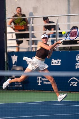 Warszawa 03.08.2026. Tennis. WTA, Tennis Damen 125 Warsaw T-Mobile Polish Open, day 2, Warsaw, Poland --- Tenis. Turniej WTA 125 Warsaw T-Mobile Polish Open, dzien 2, Warszawa Persons shown : Martyna Kubka Fot. Kai Taller Arena Akcji NEWSPIX.PL --- newspix.pl POLAND OUT! 