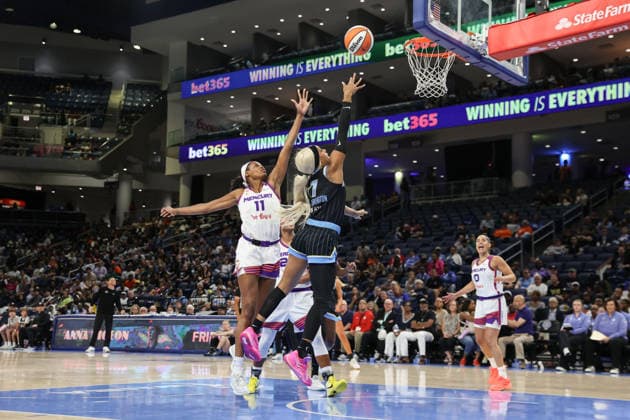 Basketball, WNBA, Chicago Sky v Phoenix Mercury