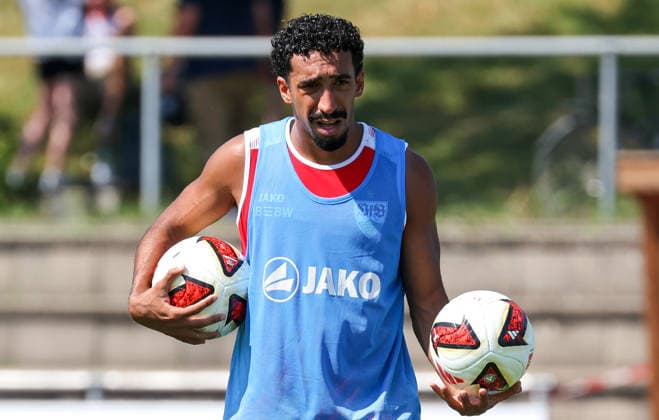 04.08.2026, Deutschland, Grassau, Fußball Bundesliga, Saison 2026 2027, Trainingslager VfB Stuttgart, Tiago Tomas *** August 4, 2026, Germany, Grassau, Bundesliga, 2026–2027 Season, VfB Stuttgart Training Camp, Tiago Tomas