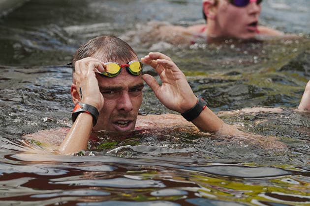 Open Water, Men s 10km, Gregorio PALTRINIERI from Italy at the European Aquatics Championships Paris 2026, Paris, August 04, 2026 .  Copyright: xGianxMattiaxD Alberto LaPressex