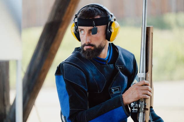 VARIOUS SPORTS - World Championship, WM, Weltmeisterschaft 2026 WIENER NEUSTADT,AUSTRIA,04.AUG.26 - VARIOUS SPORTS - CISM World Championship 2026, military pentathlon. Image shows Agustin Munoz Exposito (ESP).  GEPAxpictures xAlexanderxSolc