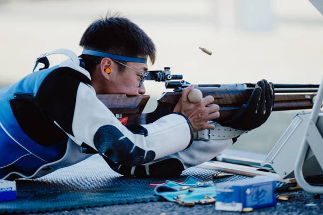 VARIOUS SPORTS - World Championship, WM, Weltmeisterschaft 2026 WIENER NEUSTADT,AUSTRIA,04.AUG.26 - VARIOUS SPORTS - CISM World Championship 2026, military pentathlon. Image shows Ma Gaoyu (CHN).  GEPAxpictures xAlexanderxSolc