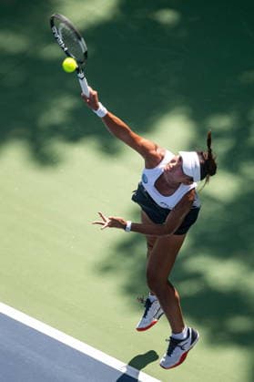 Warszawa 04.08.2026. Tennis. WTA, Tennis Damen 125 Warsaw T-Mobile Polish Open, day 3, Warsaw, Poland --- Tenis. Turniej WTA 125 Warsaw T-Mobile Polish Open, dzien 3, Warszawa Persons shown : Carol Young Suh Lee Fot. Kai Taller Arena Akcji NEWSPIX.PL --- newspix.pl POLAND OUT! 