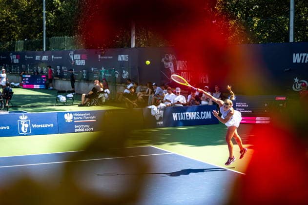 Warszawa 04.08.2026. Tennis. WTA, Tennis Damen 125 Warsaw T-Mobile Polish Open, day 3, Warsaw, Poland --- Tenis. Turniej WTA 125 Warsaw T-Mobile Polish Open, dzien 3, Warszawa Persons shown : Marcelina Podlinska Fot. Kai Taller Arena Akcji NEWSPIX.PL --- newspix.pl 