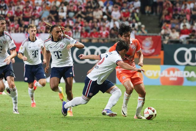 SKO, Maycon Cardozo (Bayern Muenchen 35), SK Jeju vs. FC Bayern Muenchen,Testspiel, Suedostasien-Reise, Saison 2026-27, 04.08.2026 SKO, Jeju SK vs. FC Bayern Muenchen, Testspiel, Suedostasien-Reise, Saison 2026-27, 04.08.2026 Seogwipo *** SKO, Maycon Cardozo Bayern Munich 35, SK Jeju vs. FC Bayern Munich, Friendly Match, Southeast Asia Tour, 2026–27 Season, August 4, 2026 SKO, Jeju SK vs. FC Bayern Munich, Friendly Match, Southeast Asia Tour, 2026–27 Season, August 4, 2026 Seogwipo Copyright: xEibner-Pressefotox EP_JNL