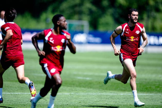 Romulo (RB Leipzig, 40), RB Leipzig, Fussball, Trainingslager Austria, Saison Vorbereitung, Saison 2026 2027, GER, 04.08.2026, Eibner-Pressefoto Andreas Ulmer RB Leipzig, Fussball, Trainingslager Austria, Saison Vorbereitung, Saison 2026 2027, GER, 04.08.2026, *** Romulo RB Leipzig, 40, RB Leipzig, soccer, training camp in Austria, preseason, 2026–2027 season, GER, August 4, 2026, Eibner Press Photo: Andreas Ulmer, RB Leipzig, soccer, training camp in Austria, preseason, 2026–2027 season, GER, August 4, 2026, Copyright: xEibner-Pressefoto AndreasxUlmerx EP_AUR