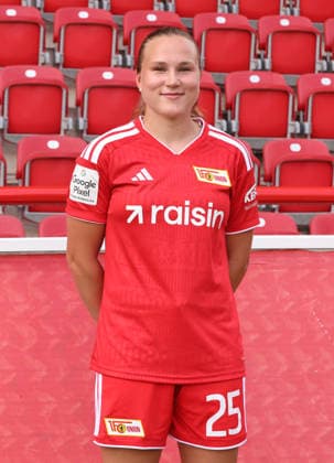 Ida Heikkinen ; 1.FC Union Berlin FCU Fußball 1.BL Bundesliga Frauen Damen Porträttermin Saison 2026 2027 Headshot, Porträt, Portrait, Vorstellung, Präsentation, Pressetermin, GER 04.08.2026 *** Ida Heikkinen 1 FC Union Berlin FCU Soccer 1 BL Bundesliga Women s League Portrait Session 2026–2027 Season Headshot, Portrait, Introduction, Presentation, Press Event, GER 04 08 2026