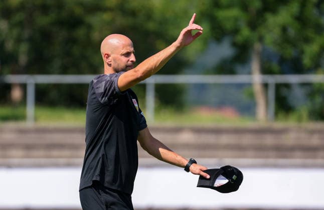 04.08.2026, Deutschland, Grassau, Fußball Bundesliga, Saison 2026 2027, Trainingslager VfB Stuttgart, Torwart-Trainer Steffen Krebs *** August 4, 2026, Germany, Grassau, Bundesliga, 2026–2027 season, VfB Stuttgart training camp, goalkeeper coach Steffen Krebs