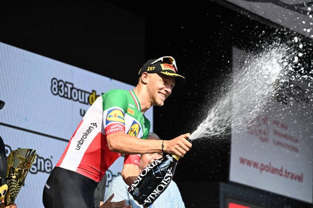 04-08-2026 Tour De Pologne; Tappa 02 Miedzyzdroje - Szczecin; 2026, Lidl - Trek; Milan, Jonathan; Szczecin; 