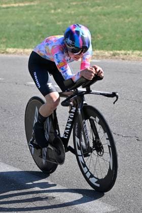 04.08.2026 --- Lacets de Marsannay, Frankreich --- Radsport --- Tour De France Femmes --- 4. Etappe Einzelzeitfahren von Gevrey-Chambertin nach Dijon --- --- Antonia Niedermaier (Canyon SRAM) Tour De France Femmes stage 4 *** August 4, 2026, Lacets de Marsannay, France, Cycling, Tour de France Femmes, Stage 4, Individual Time Trial from Gevrey-Chambertin to Dijon, Antonia Niedermaier, Canyon SRAM, Tour de France Femmes, Stage 4