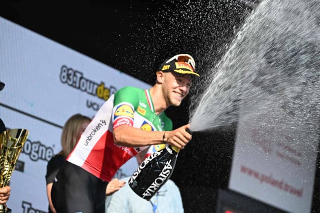 04-08-2026 Tour De Pologne; Tappa 02 Miedzyzdroje - Szczecin; 2026, Lidl - Trek; Milan, Jonathan; Szczecin; 