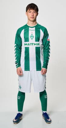 1.BL, Porträttermin 2026 2027 Patrice Covic; SV Werder Bremen; Bremen Bremen Deutschland *** 1 BL, Photo Shoot 2026 2027 Patrice Covic SV Werder Bremen Bremen Bremen Germany Copyright: xWerderxBremenxviaxNordphotox