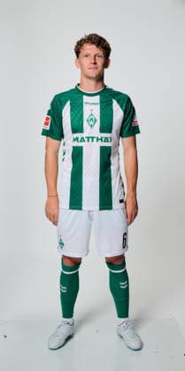 1.BL, Porträttermin 2026 2027 Jens Stage; SV Werder Bremen; Bremen Bremen Deutschland *** 1 BL, Photo Shoot 2026 2027 Jens Stage SV Werder Bremen Bremen Bremen Germany Copyright: xWerderxBremenxviaxNordphotox