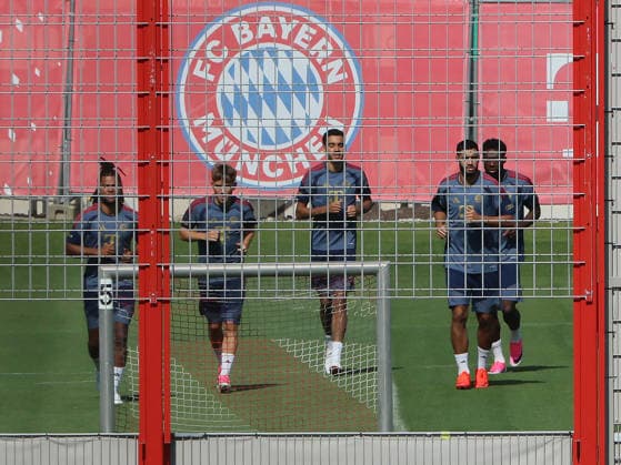 Football, Bundesliga 1, FC Bayern Munich, rehabilitation training