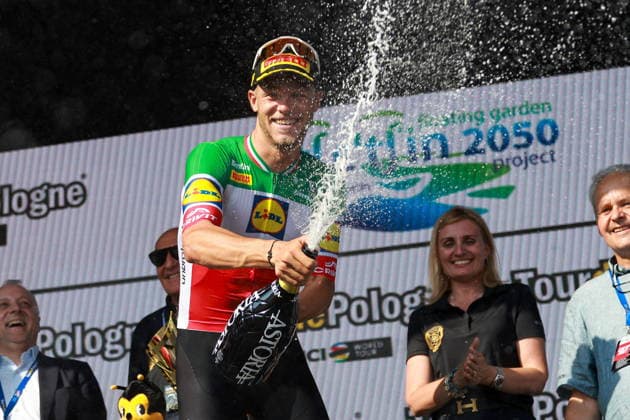 SZCZECIN, 04.08.2026 TOUR DE POLOGNE. II ETAP Z META W SZCZECINIE NZ JONATHAN MILAN FOT. KRZYSZTOF CICHOMSKI NEWSPIX.PL --- newspix.pl 